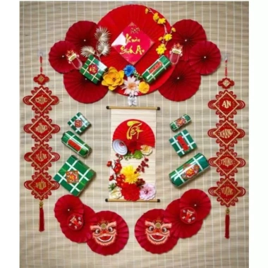 Set Trang Trí Tết 2.026 - Bộ Decor Mành Treo, Keo Nến, Móc Treo - Giá ưu đãi 174.000đ 5 Set Trang Trí Tết 2.026 - Bộ Decor Mành Treo, Keo Nến, Móc Treo - Giá ưu đãi 174.000đ 5