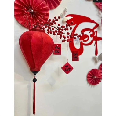 Set Trang Trí Tết 2.026 – Phụ Kiện Decor Treo Tường, Phòng Khách, Quán Cafe, Chụp Ảnh, Giảm 20%