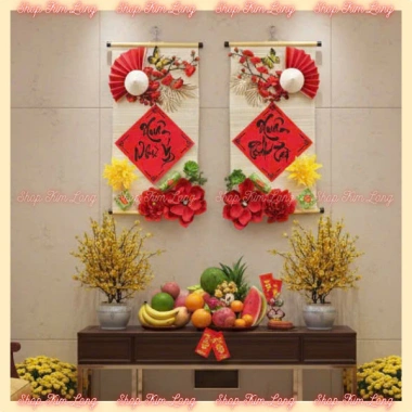 Set Trang Trí Tết Bình Ngọ 2.026 - Phụ Kiện Tre Mạnh Giá 150k, Trang Trí Nhà Cửa, Quán Xá