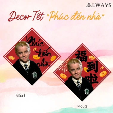 Set Trang Trí Tết Phúc Đờ-ra-cồ Ma-phòi - Bao Lì Xì Phong Cách Phù Thủy - 29.000đ