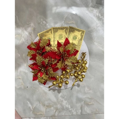 Set trang tri Tet thap banh va thap nuoc 6-8 mon kem keo nen gia uu dai 30.000d 4 Set trang tri Tet thap banh va thap nuoc 6-8 mon kem keo nen gia uu dai 30.000d 4
