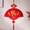 Sét Trang Trí Treo Tường Đón Tết 2.025 - Mẹt Trang Trí, Quạt Giấy Dán Tường Mẫu Mới Giá 24.999đ 8