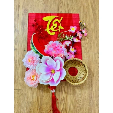 Set Tranh Treo Tường Phát Tài Hoa Mai Vàng – Trang Trí Tết May Mắn, Giá 79.000đ 6