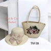 Sét túi cói và mũ cói sang trọng - Du xuân, du lịch, đi biển, tết chỉ 79.200₫ 3