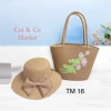 Sét túi cói và mũ cói sang trọng - Du xuân, du lịch, đi biển, tết chỉ 79.200₫ 6