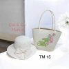 Sét túi cói và mũ cói sang trọng - Du xuân, du lịch, đi biển, tết chỉ 79.200₫ 7