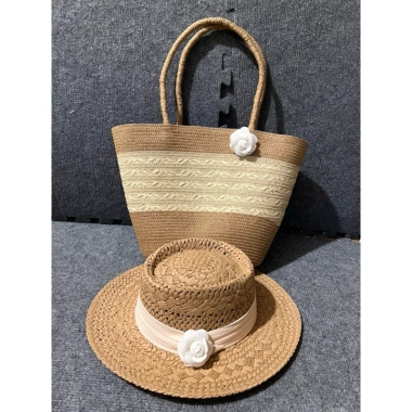 Sét Túi Mũ Cói Đi Biển Thời Trang – Giảm Giá 119k, Bảo Vệ Nắng, Độ Bền Cao