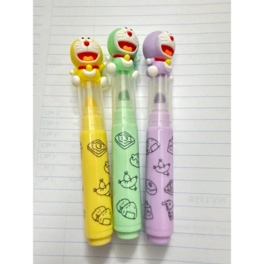 SET túi rút 6c bút nhớ dòng cute và highlight, bút dạ quang mini nhiều màu, chỉ 25.000 VND 4