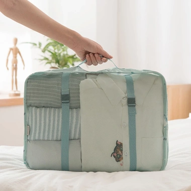 Set Túi Vải Nylon Đựng Đồ Du Lịch Cá Nhân Tiện Ích - Giá Ưu Đãi 82.500₫