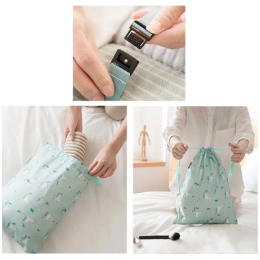 Set Túi Vải Nylon Đựng Đồ Du Lịch Cá Nhân Tiện Ích - Giá Ưu Đãi 82.500₫