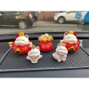 Set tượng mèo Thần Tài May Mắn – Tài Lộc Trang Trí Ô Tô & Bàn Làm Việc, Giá 66.000₫ 4