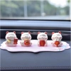 Set tượng mèo Thần Tài may mắn - Trang trí tài lộc ô tô, bàn làm việc, giảm giá 66.000₫ 5