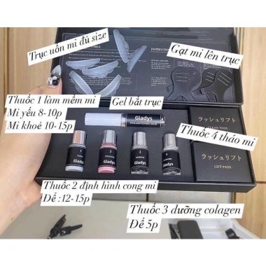Set uốn mi Nhật 2 màu Độ bám cao kéo dài 8 tuần giảm giá còn 250.000đ 2