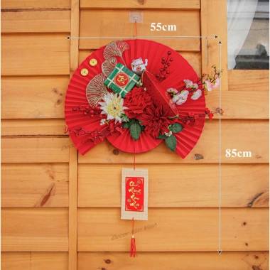 Set Vật Liệu Làm Vòng Hoa Tết HMSS032 - Dây Treo Trang Trí Nhà Cửa Giá 95.000 2 Set Vật Liệu Làm Vòng Hoa Tết HMSS032 - Dây Treo Trang Trí Nhà Cửa Giá 95.000 2
