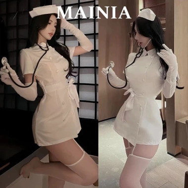 Set Váy Cosplay Cô Y Tá Full Size 40-75Kg - Đẹp, Thoải Mái, Giá Ưu Đãi 155.500₫