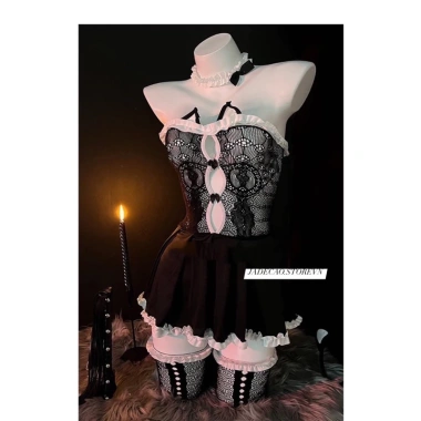 Set Váy Cosplay Mèo Full Phụ Kiện Big Size - Giá Ưu Đãi 180k, Thoải Mái, Đẹp Dáng