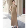 Sét váy dài trẻ trung năng động áo đính hoa may thủ công B49 - Giá chỉ 270.300 VND 5