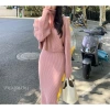 Sét váy len cổ lọ 2.026 Hàn Quốc sang chảnh, váy dài hai dây + áo len rộng, giảm tới 328.000₫ 10