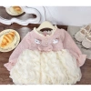 Set váy len gạo cute cho bé mùa thu đông Dâu Dâu Kids - Giá chỉ 205.000₫ 6