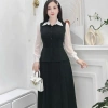 Set Váy Liền Thiết V48 HTK Lady – Cổ Sơ Mi Thanh Lịch, Tay Tơ Dài Nữ Tính, Giá 239k 3