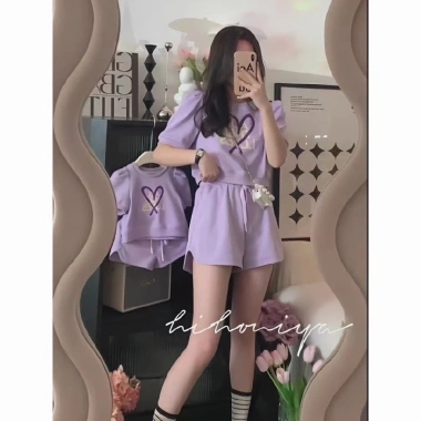Set váy mẹ & bé Bernier Hàn Quốc, đồ đôi cho bé 8-35kg & mẹ 38-80kg, giảm giá 6
