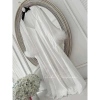Set Váy Ngủ Hai Dây + Áo Choàng Lụa Tay Lông Xẻ Ngực Dài Sang Chảnh - 545k 10