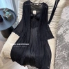 Set Váy Ngủ Lụa Cao Cấp, Áo Choàng Ren Thêu Nổi Dài Tiểu Thư Lyly QCL1 - Hube Sleepwear 645k 7