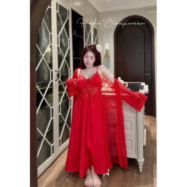 Set Váy Ngủ Lụa Lyly QCL1 và Áo Choàng Ren Thêu Nổi Dài – Tiểu Thư Sang Trọng Giá 645k 6 Set Váy Ngủ Lụa Lyly QCL1 và Áo Choàng Ren Thêu Nổi Dài – Tiểu Thư Sang Trọng Giá 645k 6