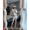 Sét váy nỉ túi chữ thêu đẹp lung linh, chất tì 2, da cứng cáp, cầm chắc, chỉ 199k - hot trend 4