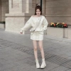 Sét váy nỉ túi chữ thêu đẹp lung linh, chất tì 2, da cứng cáp, cầm chắc, chỉ 199k - hot trend 5