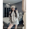 Sét váy nỉ túi chữ thêu đẹp lung linh, chất tì 2, da cứng cáp, cầm chắc, chỉ 199k - hot trend 10