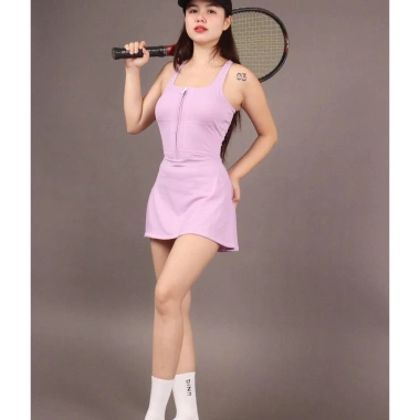 Set Váy Pickleball Nữ UNIQ Cool Peel Dáng Suông Khóa Kéo - Giá chỉ 340.000₫