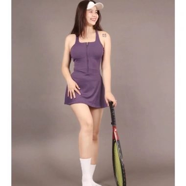 Set Váy Pickleball Nữ UNIQ Cool Peel Dáng Suông Khóa Kéo - Giá chỉ 340.000₫