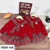 Set váy thu đông 8-28kg cho bé gái - Váy đỏ dịu nhẹ, giá ưu đãi 159.000₫ 4