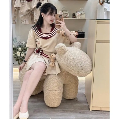 Sét váy thủy thủ siêu Kute chất Umi cho nữ siêu hot - Giá chỉ 139.032₫, tặng 2 gấu 4 Sét váy thủy thủ siêu Kute chất Umi cho nữ siêu hot - Giá chỉ 139.032₫, tặng 2 gấu 4