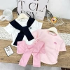 Set váy xinh cho bé gái + khăn mềm, size 10-30kg, giảm giá 159.000đ, chất liệu thoáng mát 5