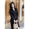 Set Vest Đen Gold Nhật Cao Cấp MDU5.681 - Áo Vest Dài Tay & Quần Tây Ống Loe, Giá 859.000 4