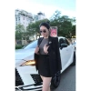 Set vest nữ blazer Adela CHY màu hồng, xanh, đen, trắng, be, chiết eo, đệm vai, chất liệu cao cấp, giảm 1.49tr 7