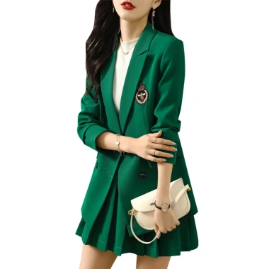 Set vest váy ngắn nữ satin chống nhăn, dáng ôm công sở Hàn Quốc giảm giá 21% 6 Set vest váy ngắn nữ satin chống nhăn, dáng ôm công sở Hàn Quốc giảm giá 21% 6