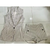 Set Vet Size M: Quần + Khoác Blazer Ngắn Tay, Giá giảm từ 550.400 còn 430.000, Thời trang nữ 3