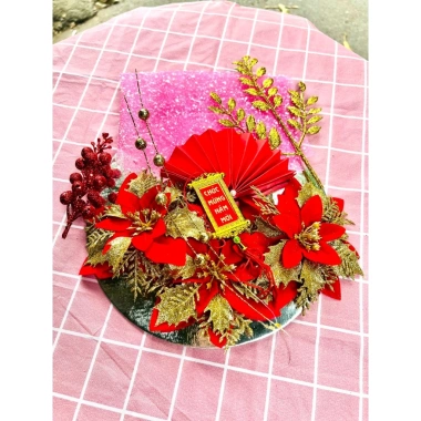 Set VIP Hoa Trang Trí Tháp Bánh, Tháp Oản Đa Dạng Kèm Đế - Chỉ 10.001₫ Hotdeal365 10