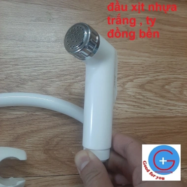 Set vòi xịt vệ sinh giá rẻ, tiết kiệm nước, dễ lắp - bộ xịt bồn cầu, toilet chỉ 69k 3