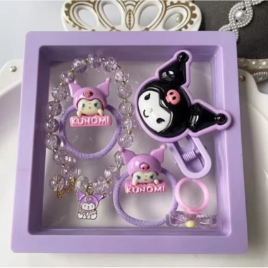 Set vòng tay, nhẫn, kẹp tóc & dây cột tóc cho bé - Giá 38.000₫, ưu đãi hot 7