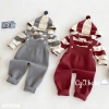 Set Yếm Len Kẻ Siêu Phẩm cho Bé Cưng Noel & Tết Giá Chỉ 248.000 5