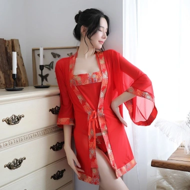 Set Yếm và Áo Choàng Cosplay Cổ Trang Trung Hoa Sexy Quyến Rũ HLL26 Giá Ưu Đãi 118k 2