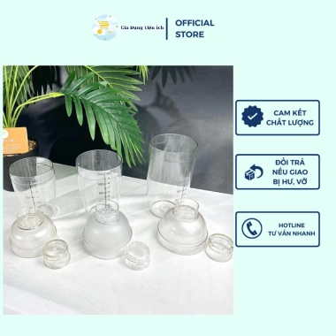 Shaker nhựa Mta-Mart2 - Bình lắc pha chế dày dặn, vạch đo chuẩn, giá chỉ 72.000₫