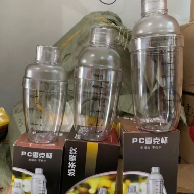 Shaker nhựa Mta-Mart2 - Bình lắc pha chế dày dặn, vạch đo chuẩn, giá chỉ 72.000₫