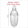 Shaker vạch đen 350-1.000ml, dung tích đa dạng, ưu đãi 37.000 VND chất lượng tốt 4