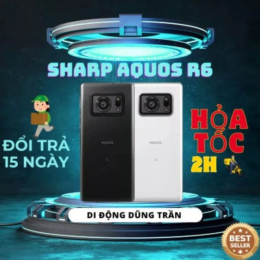 Sharp Aquos R6 Nhật Bản 12/128GB Snapdragon 888 Pin 5.000mAh 1 SIM - 4,190,000₫
