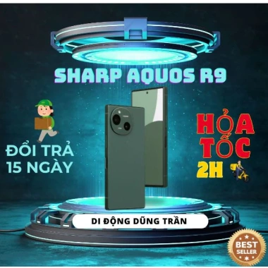 Sharp Aquos R9 2 Sim 7+ Chip 3GB RAM 12/256GB – Máy như mới, giá ưu đãi 10.39 triệu